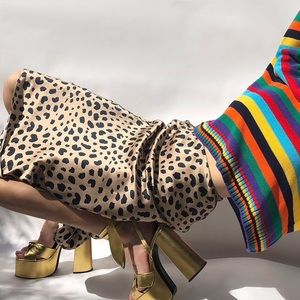 SOLD - Réalisation Par Naomi midi skirt